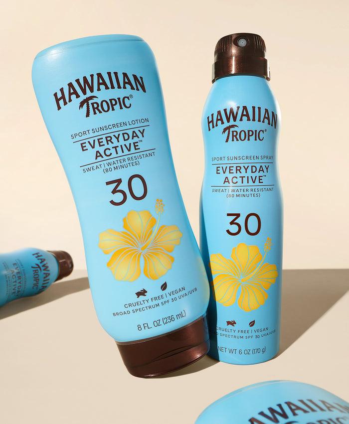 Hawaiian Tropic Everyday ActiveTM Clear Spray SPF 30