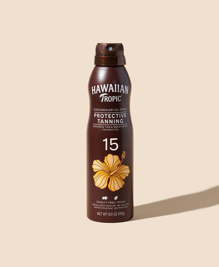 hawaiian tropic Dry Oil Tanning Spray SPF 15