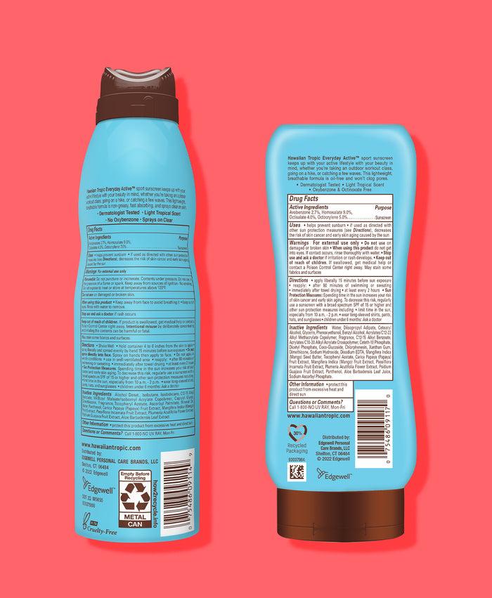 Hawaiian Tropic No Sweat SPF 50 Protection Set