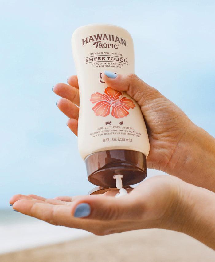 Hawaiian Tropic Sheer Touch Lotion SPF 50 - 2 Pack