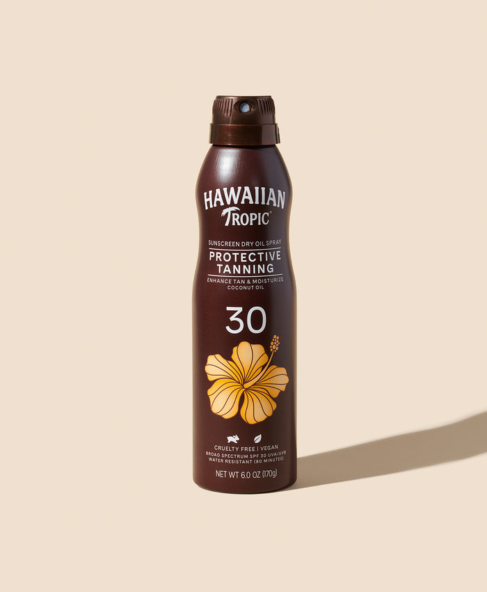 hawaiian tropic Protective Tanning Dry Oil Clear Spray SPF 30