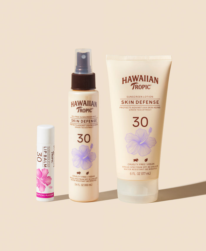 hawaiian tropic Skin Aging Prevention Full Body Set