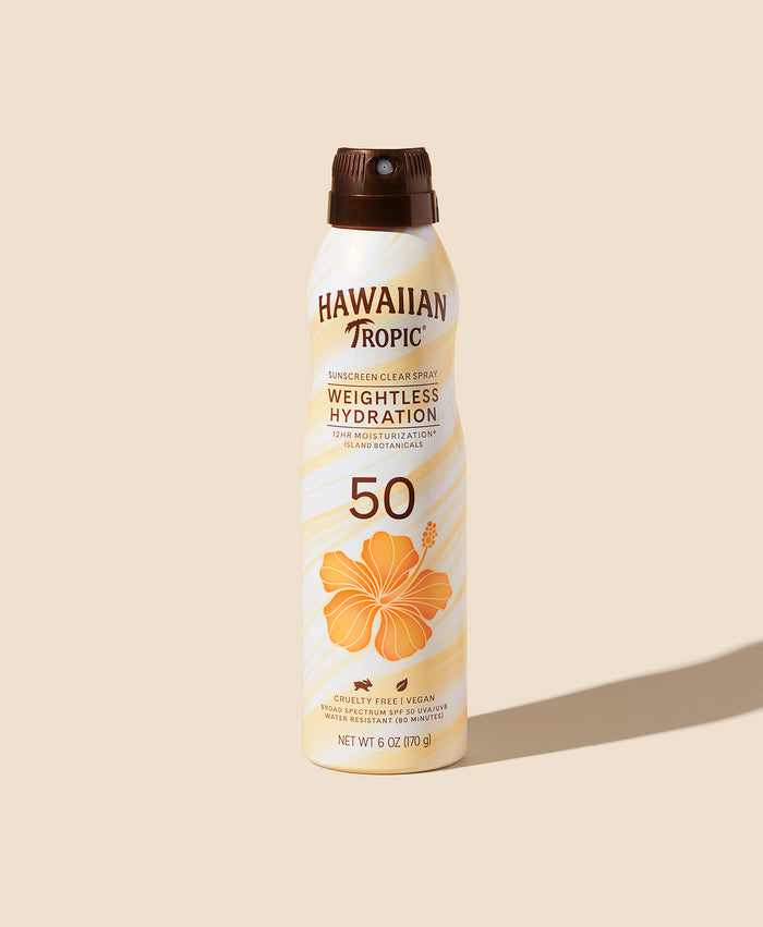 hawaiian tropic Weightless Hydration Clear Spray SPF 50