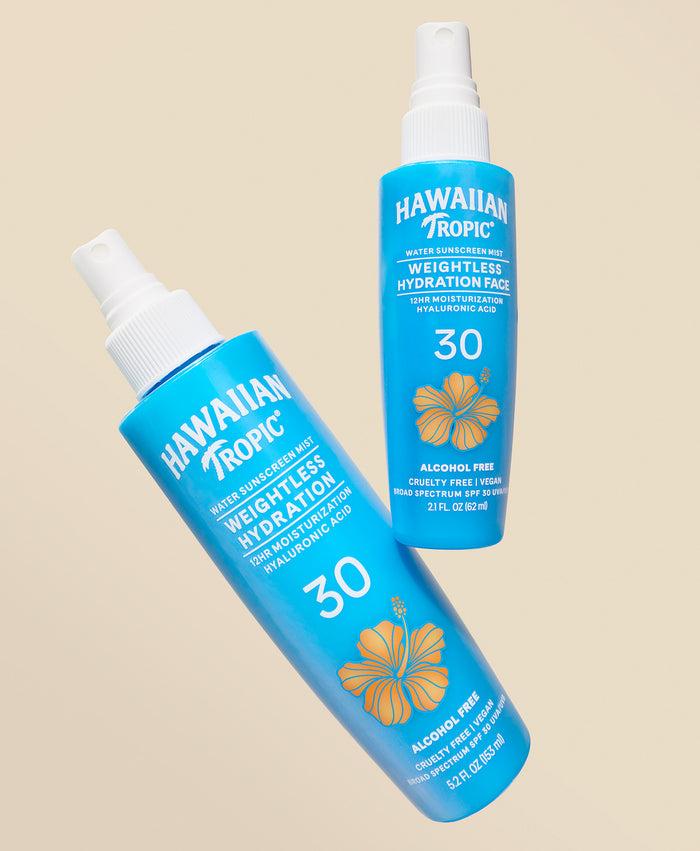 Hawaiian Tropic Weightless Hydration Water Mist For Face SPF 30