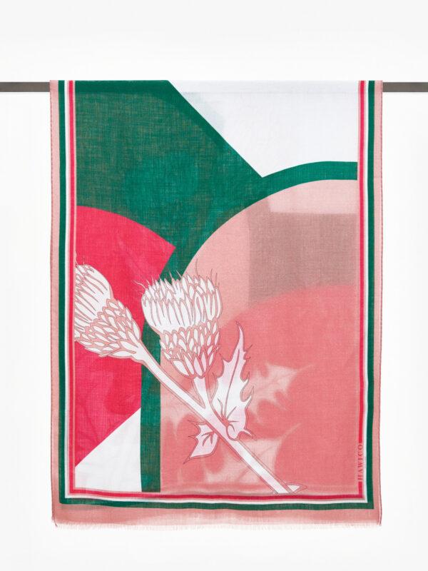 Hawico Breeze – Thistle Colour Block Accessories Lightweight Scarves