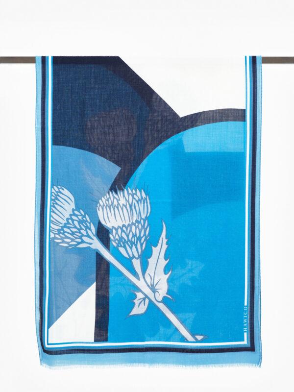 hawico Breeze – Thistle Colour Block Accessories Lightweight Scarves