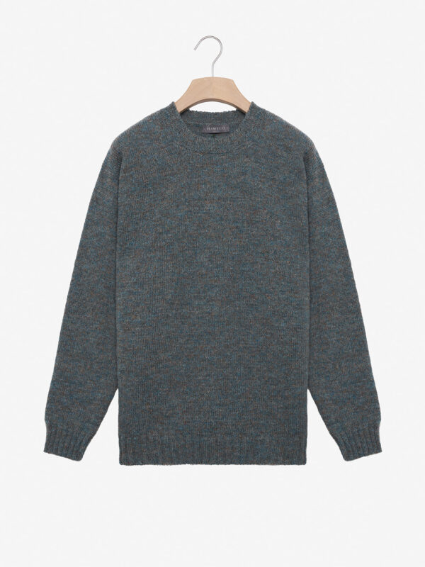 Hawico Burnside Shetland Wool Sweater Men Lambswool & Shetland