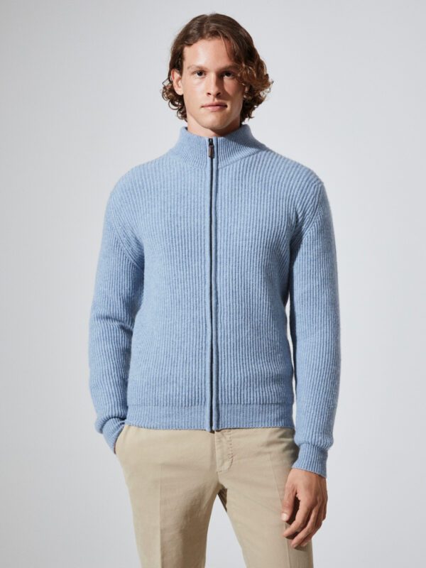 hawico Inkman Ribbed Cardigan Men Cardigans