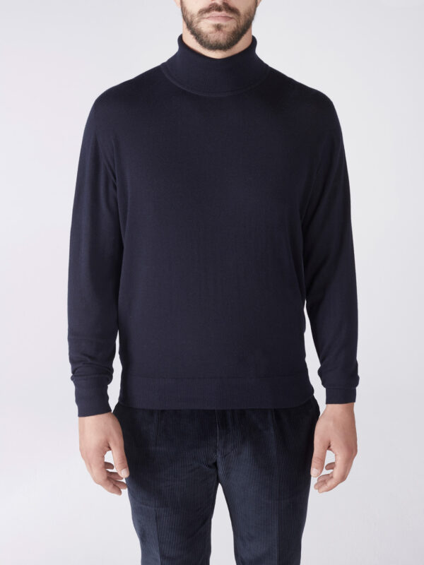 hawico Jefferson Roll Collar Men Cashmere Silk