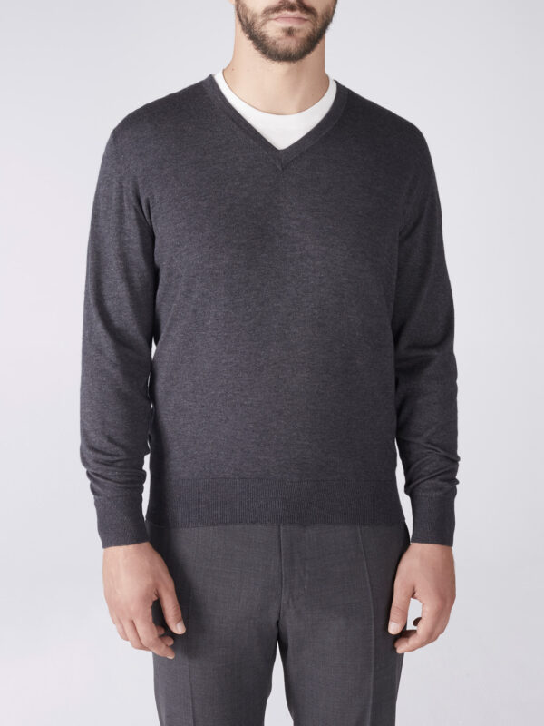 hawico Jever V Neck Men Cashmere Silk