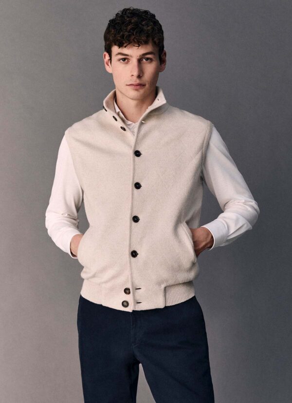 hawico Matsue Tailored Gilet Men Coats & Jackets