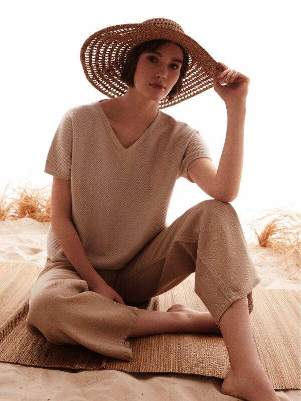 Hawico Sachin V Neck Top Women Jumper