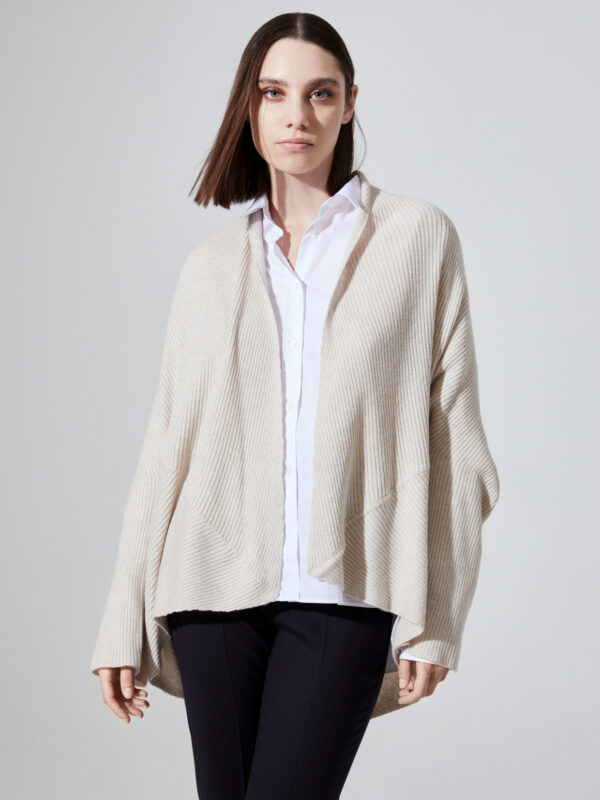 Hawico Sainville Rib-Knit Cardigan Women Cardigans