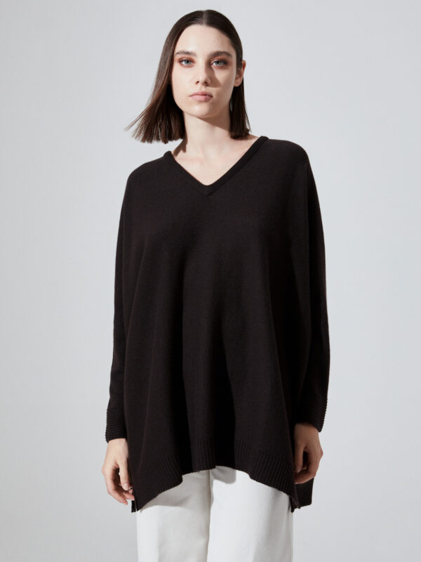 Hawico Stanton Oversized V Neck Women Jumper