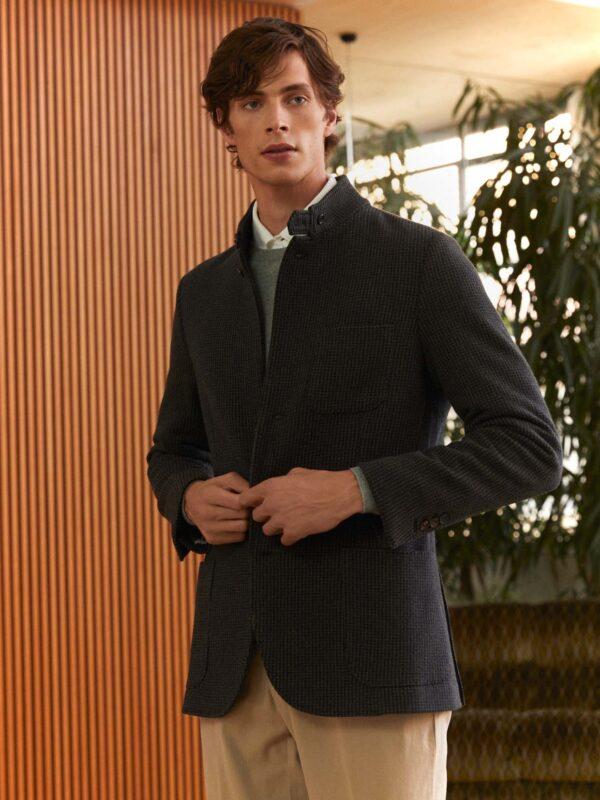 hawico Menstrie Houndstooth Blazer Men Coats & Jackets