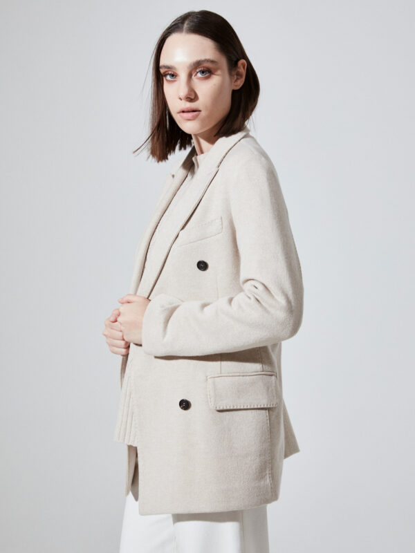 Hawico Montiano Double Breasted Blazer Women Coats & Jackets