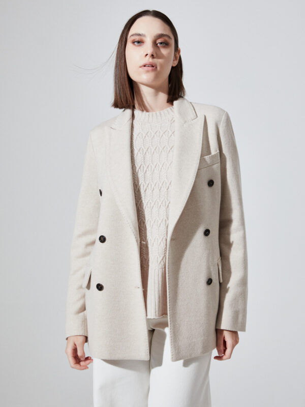 hawico Montiano Double Breasted Blazer Women Coats & Jackets