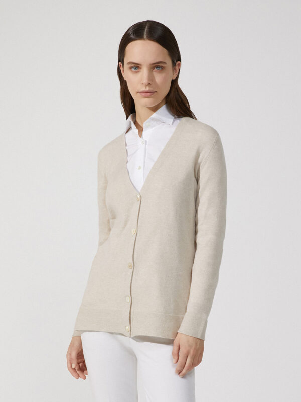 Hawico Sheena Classic V Neck Cardigan Women Cardigans