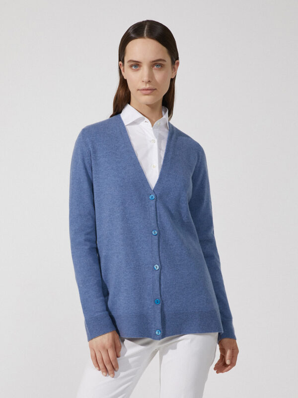 Hawico Sheena Classic V Neck Cardigan Women Cardigans