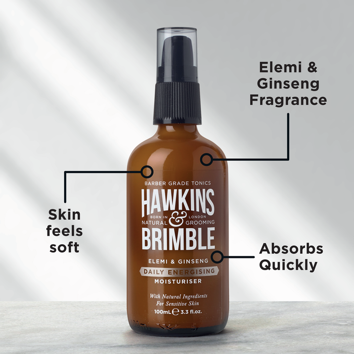 Hawkins & Brimble Daily Energizing Moisturizer 3.4 Fl Oz Skincare