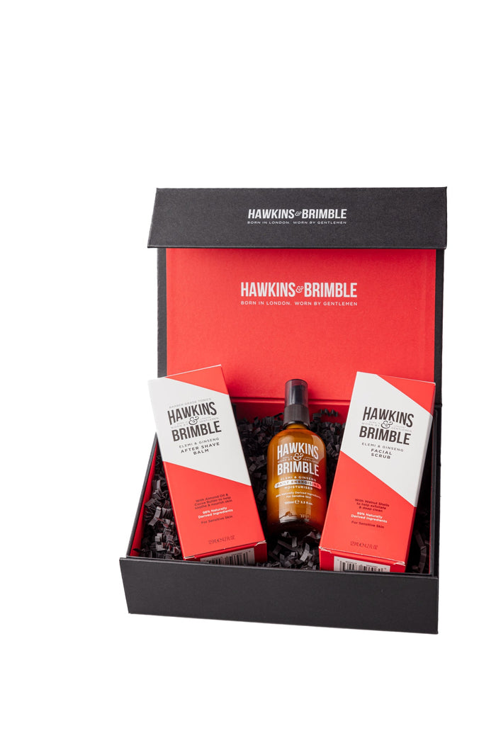 hawkins & brimble Facial Gift Set Box Grooming Giftsets
