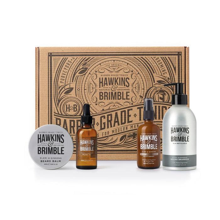 hawkins & brimble Facial Hair Combo Bundle