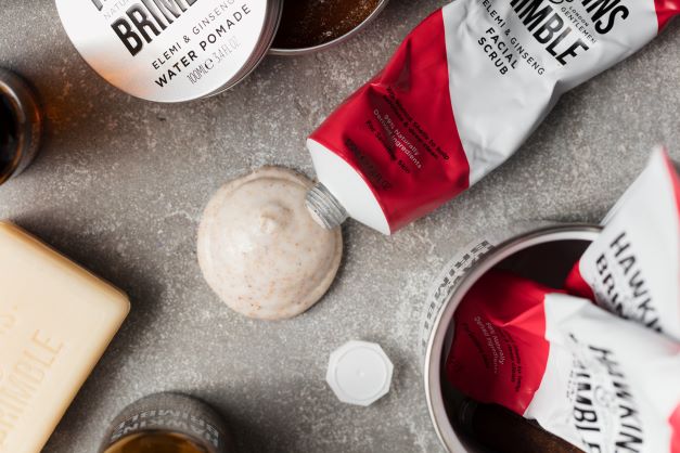 Hawkins & Brimble Facial Scrub 4.2 Fl Oz Shaving