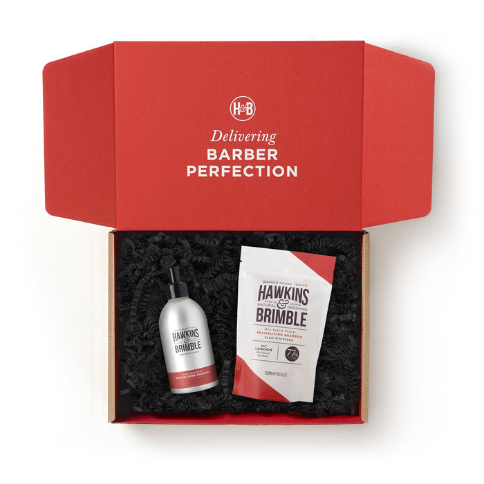 Hawkins & Brimble Revitalising Shampoo Duo Bundle