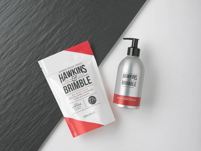 Hawkins & Brimble Revitalising Shampoo Duo Bundle