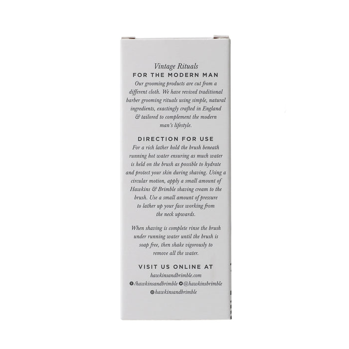 hawkins & brimble Synthetic Shaving Brush Shaving