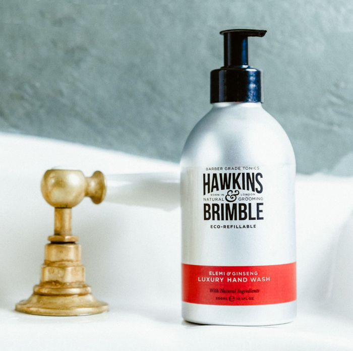Hawkins & Brimble Luxury Hand Wash Eco-Refillable 10.1 Fl Oz