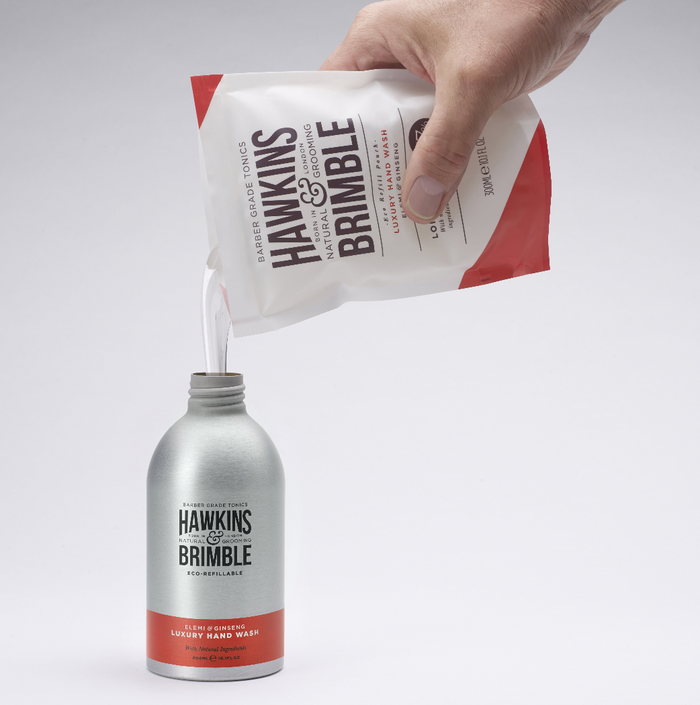 hawkins & brimble Luxury Hand Wash Refill Pouch 10.1 fl oz