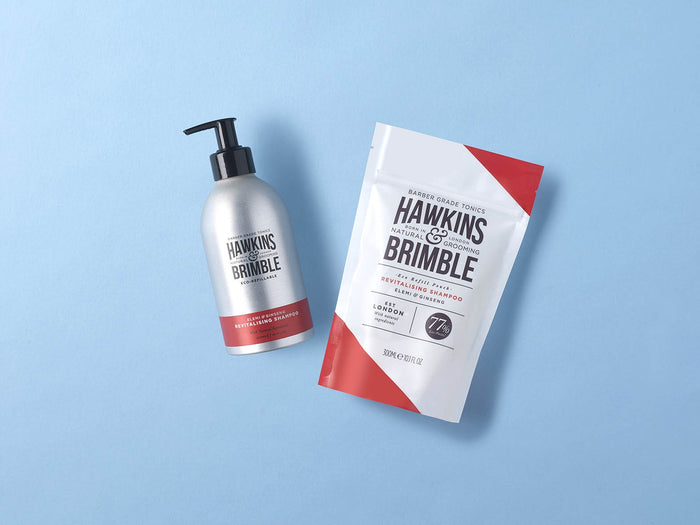 Hawkins & Brimble Revitalising Shampoo Eco-Refillable 300ml Hair Care