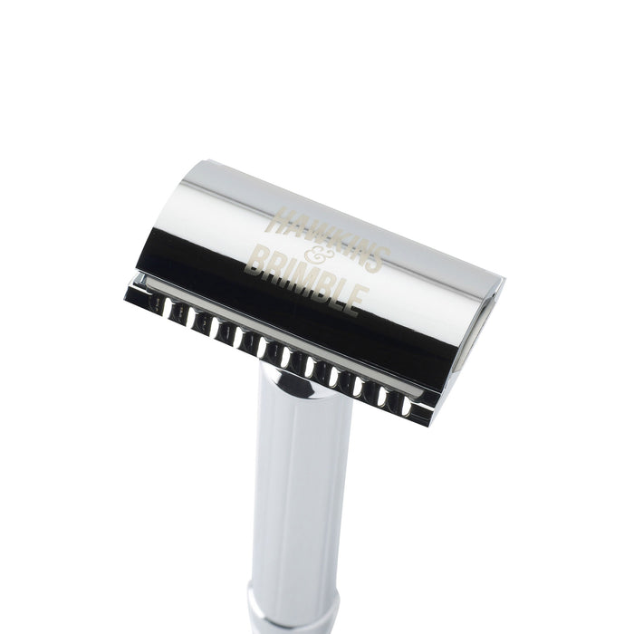 hawkins & brimble Traditional Metal Safety Razor Shaving