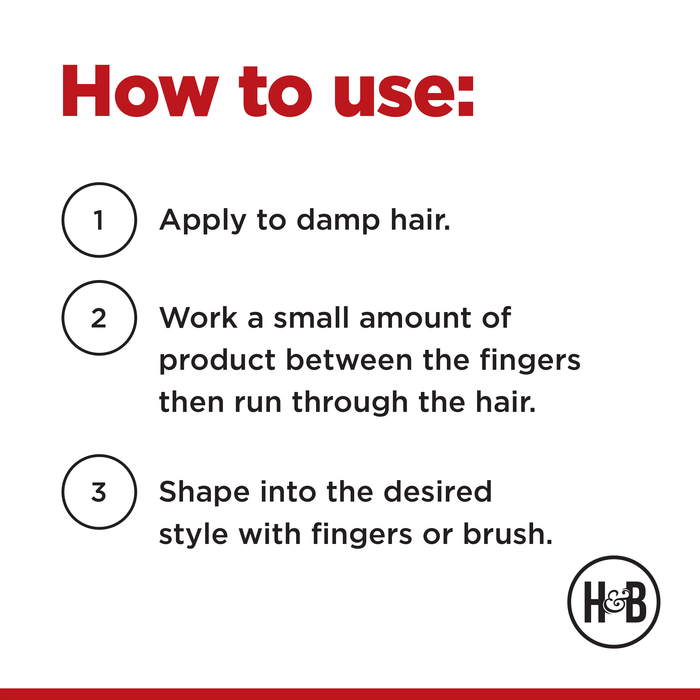 Hawkins & Brimble Water Based Hair Pomade - Natural Hold 4.2 Fl Oz Hair Care