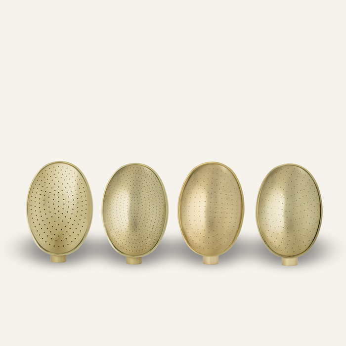 haws The Oval Set for Beds Brass Bedding Rose