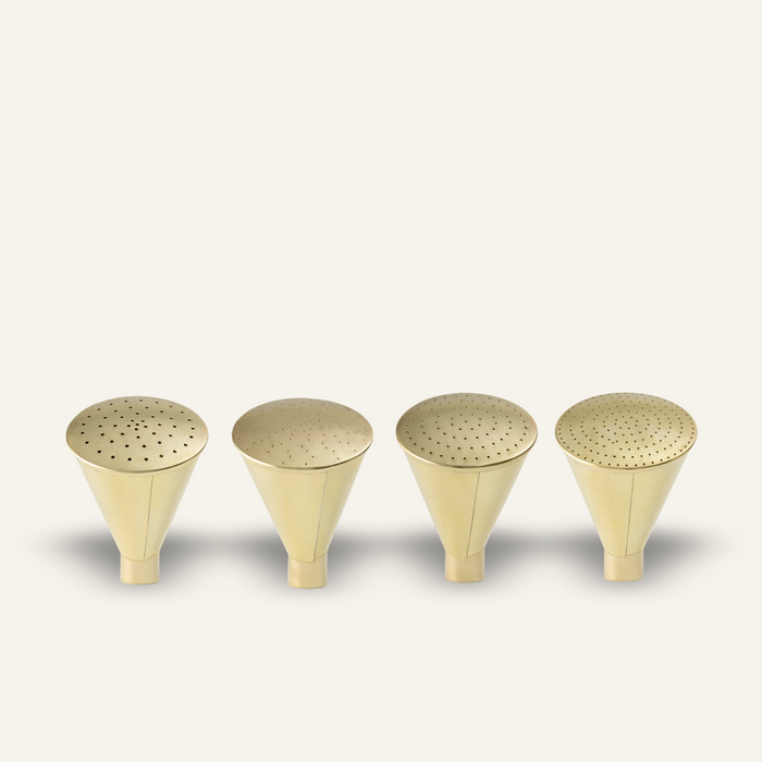 Haws The Round Set For Pots Brass Potting Rose