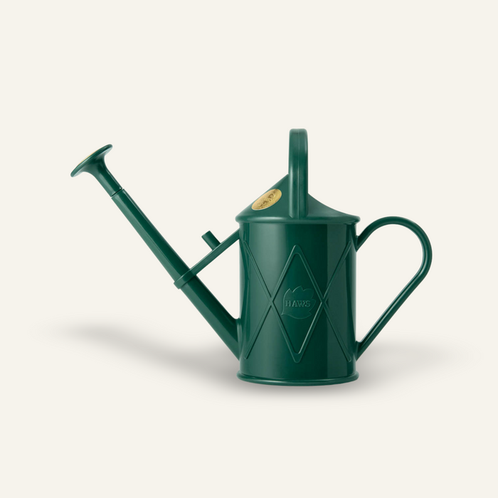 haws The Bartley Burbler Green - Two Pint Indoor Plastic Watering Can