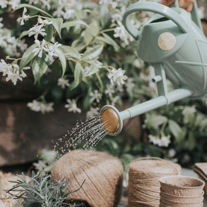 Haws The Bartley Burbler Sage - Two Pint Indoor Plastic Watering Can