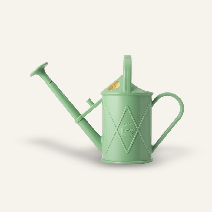 haws The Bartley Burbler Sage - Two Pint Indoor Plastic Watering Can