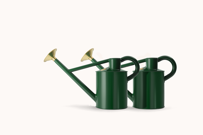 haws The Bearwood Brook - Balanced Pair - One Gallon Outdoor Metal Watering Can