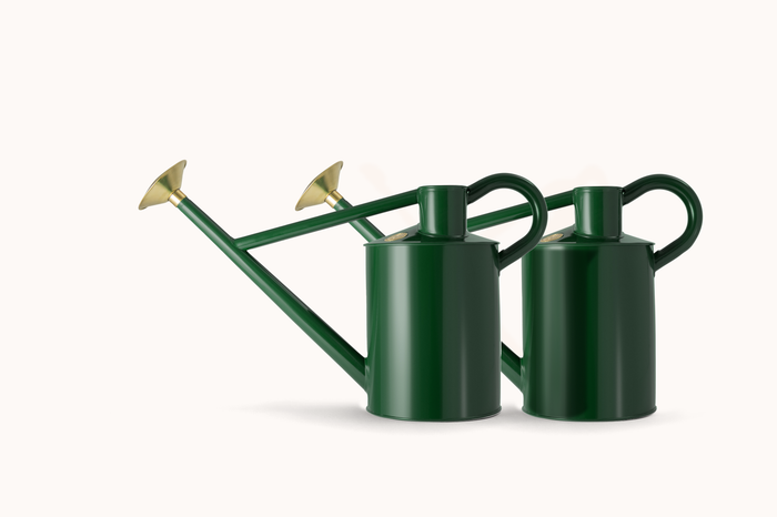 haws The Bearwood Brook - Balanced Pair - Two Gallon Outdoor Metal Watering Can