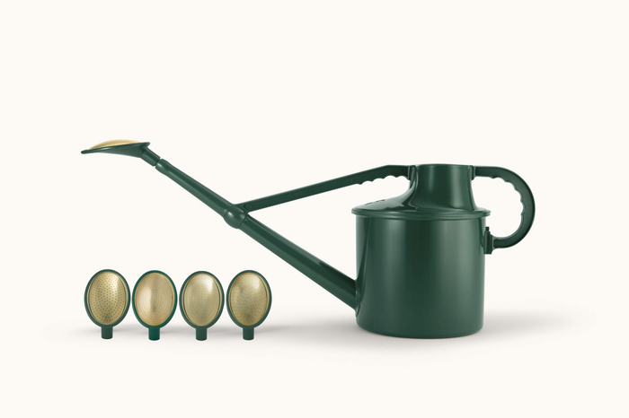 haws The Cradley Cascader Green - Bedding Rose Kit - One & a Half Gallon Outdoor Plastic Watering Can