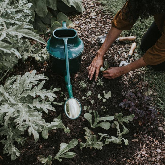 Haws The Cradley Cascader Green - One & A Half Gallon Outdoor Plastic Watering Can
