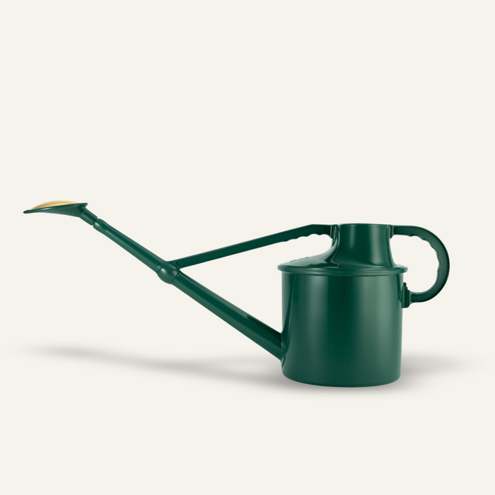 haws The Cradley Cascader Green - One & a Half Gallon Outdoor Plastic Watering Can