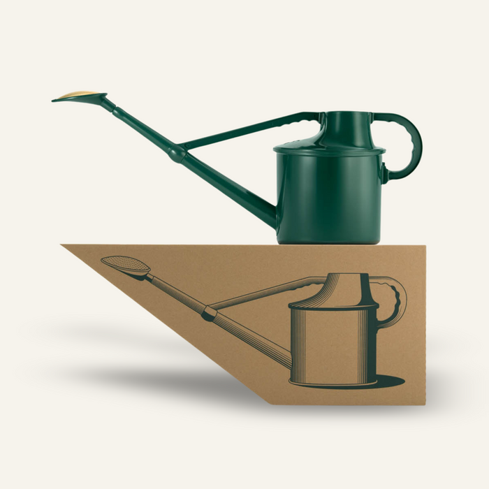 Haws The Cradley Cascader Green - One & A Half Gallon Outdoor Plastic Watering Can