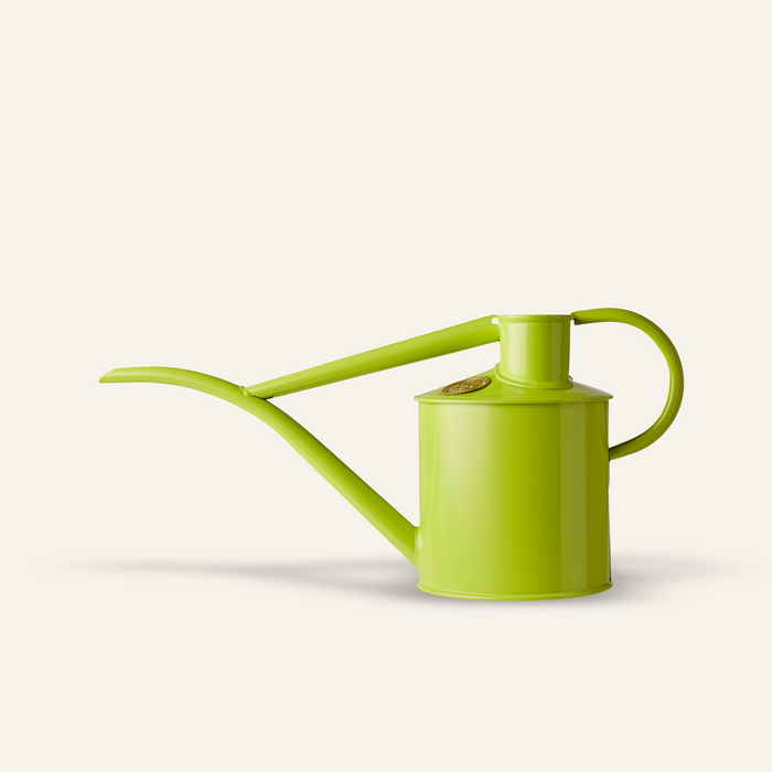 haws The Fazeley Flow - Apple Green - Two Pint Indoor Metal Watering Can