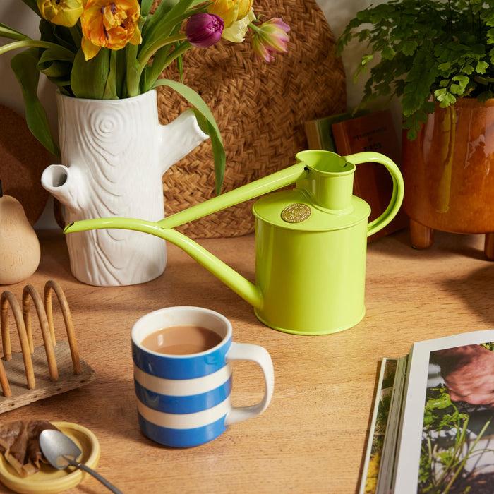 Haws The Fazeley Flow - Apple Green - Two Pint Indoor Metal Watering Can