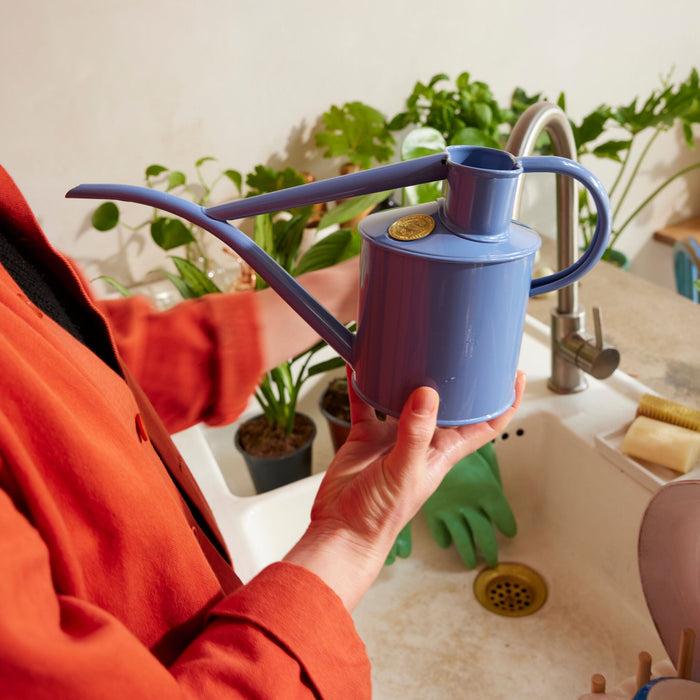 Haws The Fazeley Flow - Bluebell Meadow - Two Pint Indoor Metal Watering Can