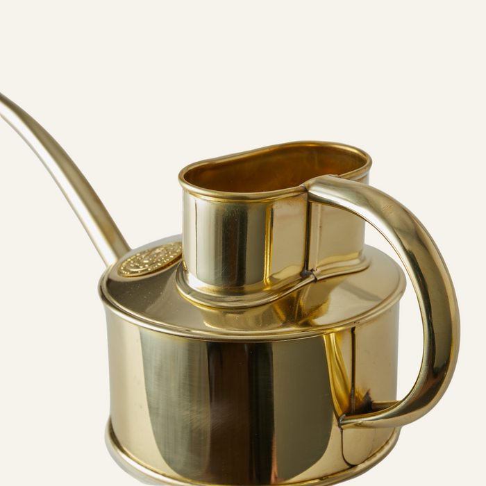 Haws The Fazeley Flow Brass - One Pint Indoor Metal Watering Can